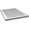 Ekena Millwork Vertical Surface Mount PVC Gable Vnt: Non-Functional, w/2"W x 1-1/2"H, Brickmould Frame, 20"W x 26"H GVPVE20X2602SN - alternate 5